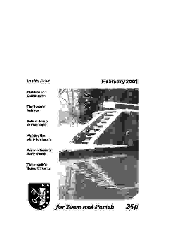 February 2001 cover