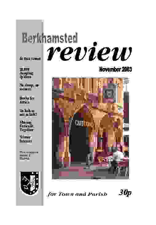 November 2003 cover