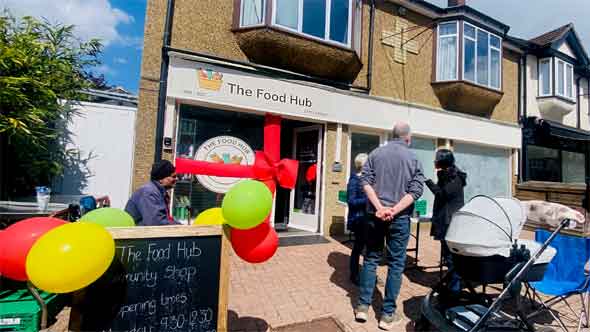 food hub opening