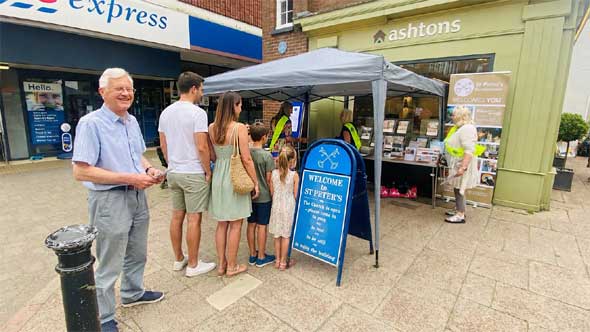 market stall